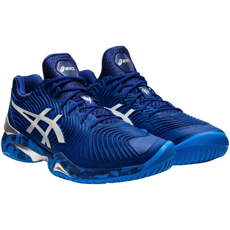 Asics djokovic bleu best sale